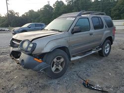 Salvage cars for sale from Copart Savannah, GA: 2004 Nissan Xterra XE