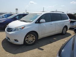 Salvage cars for sale from Copart Chicago Heights, IL: 2014 Toyota Sienna XLE