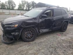 Jeep salvage cars for sale: 2019 Jeep Cherokee Latitude