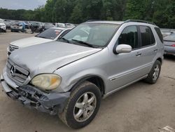 Salvage cars for sale at Glassboro, NJ auction: 2003 Mercedes-Benz ML 500