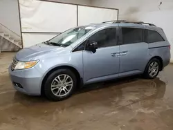 Salvage cars for sale at Davison, MI auction: 2011 Honda Odyssey EXL