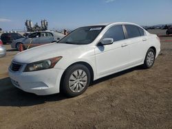 Salvage cars for sale from Copart San Diego, CA: 2010 Honda Accord LX