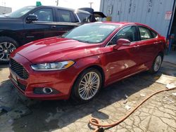 Salvage cars for sale at Chicago Heights, IL auction: 2015 Ford Fusion SE