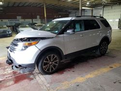 Ford Explorer xlt salvage cars for sale: 2015 Ford Explorer XLT