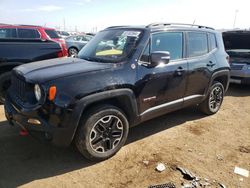 Jeep salvage cars for sale: 2017 Jeep Renegade Trailhawk