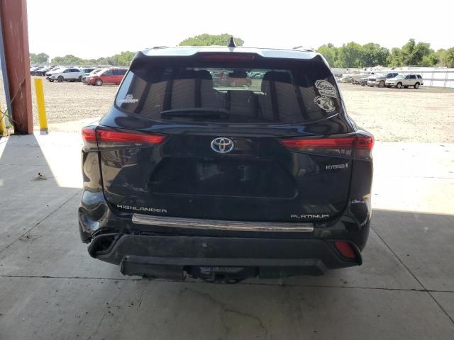 2021 Toyota Highlander Hybrid Platinum