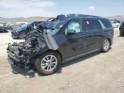 Salvage cars for sale at North Las Vegas, NV auction: 2022 KIA Carnival LX