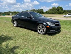 Salvage cars for sale at Grand Prairie, TX auction: 2015 Mercedes-Benz C 250