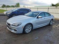 Salvage cars for sale from Copart Houston, TX: 2016 BMW 640 I Gran Coupe