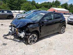 Salvage cars for sale at Mendon, MA auction: 2023 Hyundai Kona SE