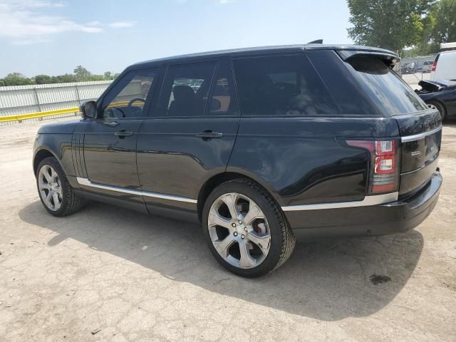 2017 Land Rover Range Rover Supercharged