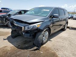 Salvage cars for sale at Tucson, AZ auction: 2017 KIA Sedona LX