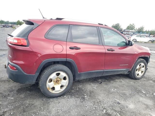 2016 Jeep Cherokee Sport