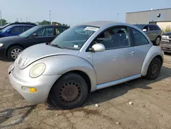 Volkswagen salvage cars for sale: 2001 Volkswagen New Beetle GL