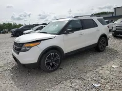 Ford Explorer salvage cars for sale: 2015 Ford Explorer Sport