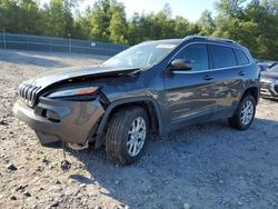 Salvage cars for sale from Copart Duryea, PA: 2014 Jeep Cherokee Latitude