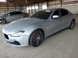 Maserati salvage cars for sale: 2015 Maserati Ghibli