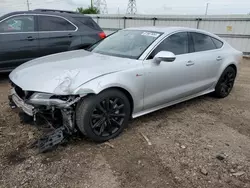 Salvage cars for sale at Elgin, IL auction: 2013 Audi A7 Prestige