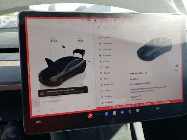 2022 Tesla Model 3