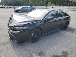 Salvage cars for sale at Savannah, GA auction: 2024 Toyota Camry SE Night Shade