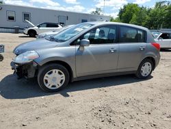 Salvage cars for sale from Copart Lyman, ME: 2012 Nissan Versa S