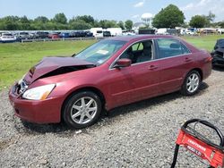 Honda salvage cars for sale: 2004 Honda Accord EX