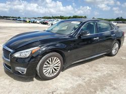 Infiniti q70 salvage cars for sale: 2015 Infiniti Q70 3.7