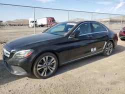 Salvage cars for sale at North Las Vegas, NV auction: 2019 Mercedes-Benz C300