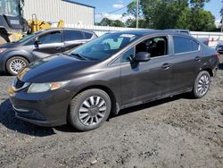 Honda salvage cars for sale: 2013 Honda Civic LX