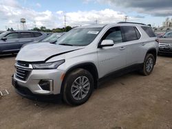 Salvage cars for sale at Chicago Heights, IL auction: 2022 Chevrolet Traverse LT