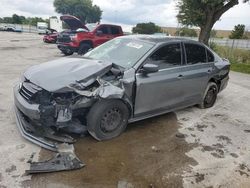 Salvage cars for sale at Orlando, FL auction: 2017 Volkswagen Jetta S