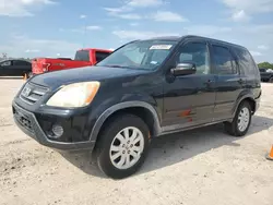 Salvage cars for sale at Houston, TX auction: 2006 Honda CR-V SE