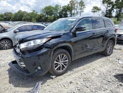 Salvage cars for sale at Byron, GA auction: 2019 Toyota Highlander SE