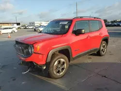 Salvage cars for sale at Grand Prairie, TX auction: 2018 Jeep Renegade Sport