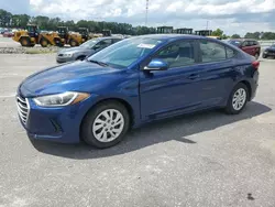 Salvage cars for sale at Dunn, NC auction: 2017 Hyundai Elantra SE