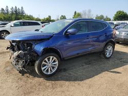 Salvage cars for sale from Copart Ontario Auction, ON: 2018 Nissan Rogue Sport S