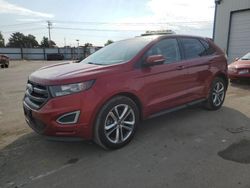 Salvage cars for sale at Nampa, ID auction: 2015 Ford Edge Sport