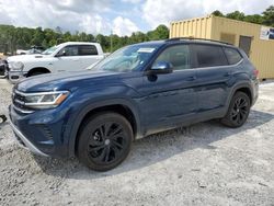 Salvage cars for sale from Copart Ellenwood, GA: 2022 Volkswagen Atlas SE