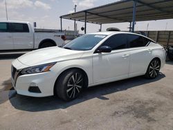 Salvage cars for sale from Copart Anthony, TX: 2021 Nissan Altima SR