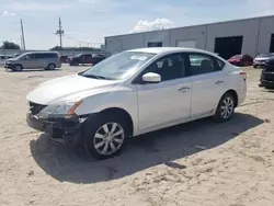 Salvage cars for sale at Jacksonville, FL auction: 2013 Nissan Sentra S