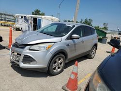 Salvage cars for sale at Pekin, IL auction: 2015 Ford Escape SE