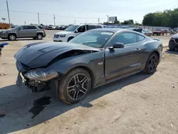 Salvage cars for sale at Oklahoma City, OK auction: 2020 Ford Mustang GT