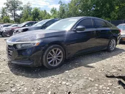 Honda salvage cars for sale: 2021 Honda Accord LX