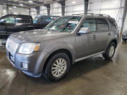 Mercury salvage cars for sale: 2010 Mercury Mariner Premier