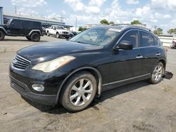 Salvage cars for sale at Tulsa, OK auction: 2009 Infiniti EX35 Base