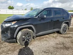 Salvage cars for sale at Houston, TX auction: 2021 Toyota Rav4 LE