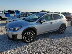 Salvage cars for sale at Taylor, TX auction: 2020 Subaru Crosstrek Limited