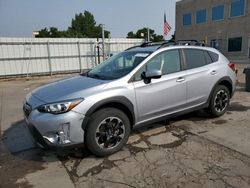 Subaru salvage cars for sale: 2021 Subaru Crosstrek Premium