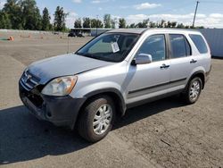 Salvage cars for sale at Portland, OR auction: 2005 Honda CR-V EX