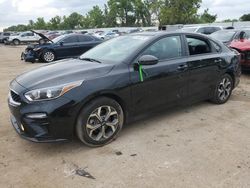 Salvage cars for sale at Bridgeton, MO auction: 2021 KIA Forte FE